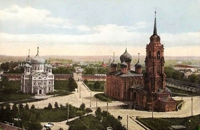 Тула. Начало ХХ века. Общий вид Кремля.